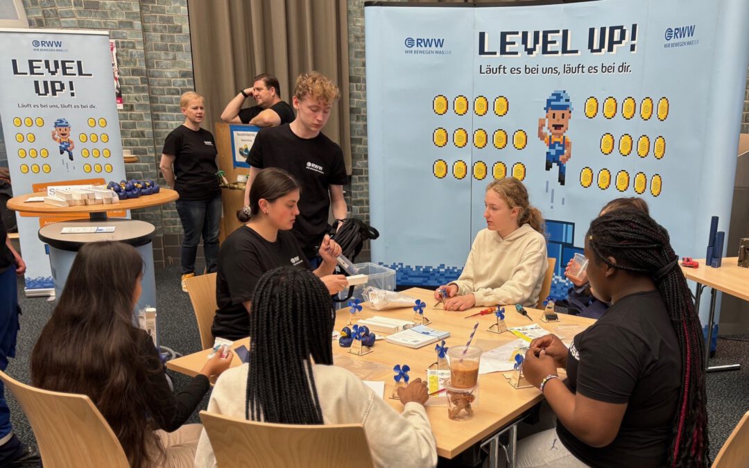 Berufeparcour Jahrgang 9 im Haus der Wirtschaft in Mülheim