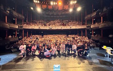 Courage-AG der Realschule Stadtmitte bei der Show von Herrn Schröder #korrekturensohn