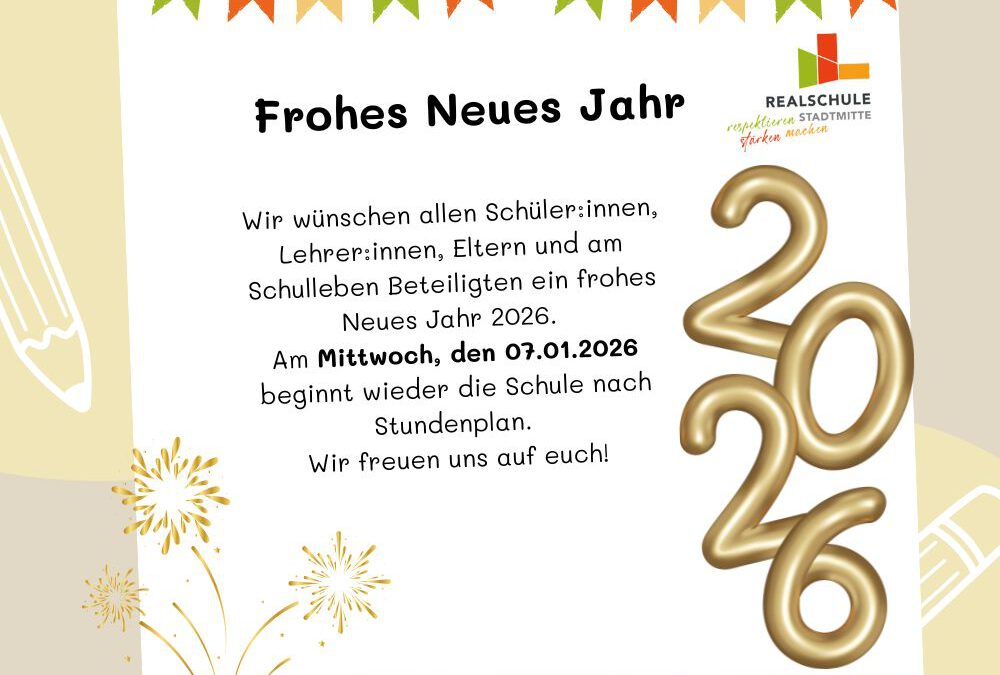 Frohes Neues Jahr 2026